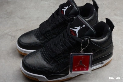 CI1184-001 LASER 4 BLACK AIR JORDAN SE GUM 1207